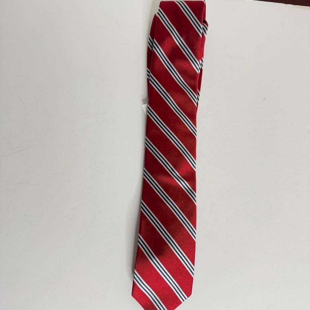 Brooks Brother Classic Red Striped Men's Tie